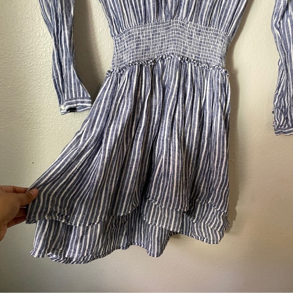 Rails Jasmine Linen Dress in Tibet Stripe small - Picture 6 of 8